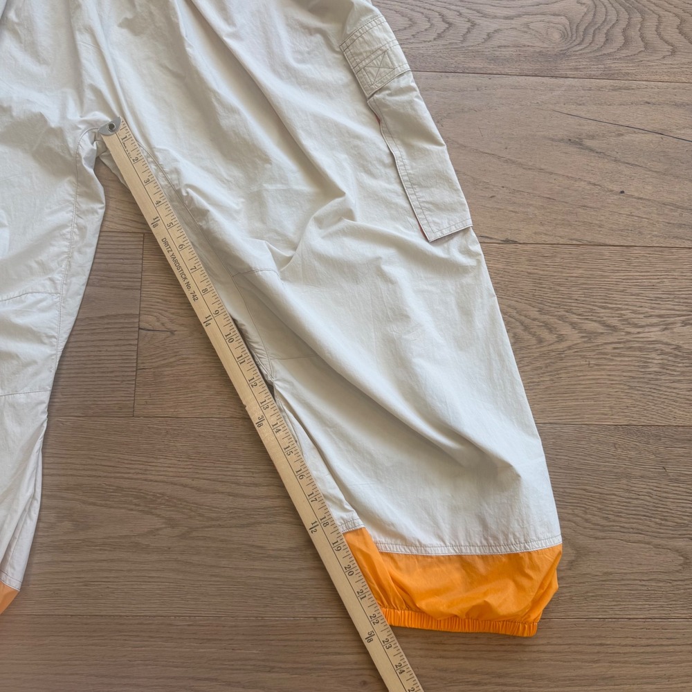 FP Movement by Free People Cream Track Joggers with Pink and Orange Accents - Picture 5 of 8